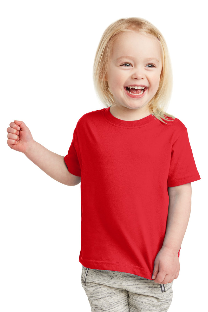 Rabbit Skins Toddler Fine Jersey Tee - Red