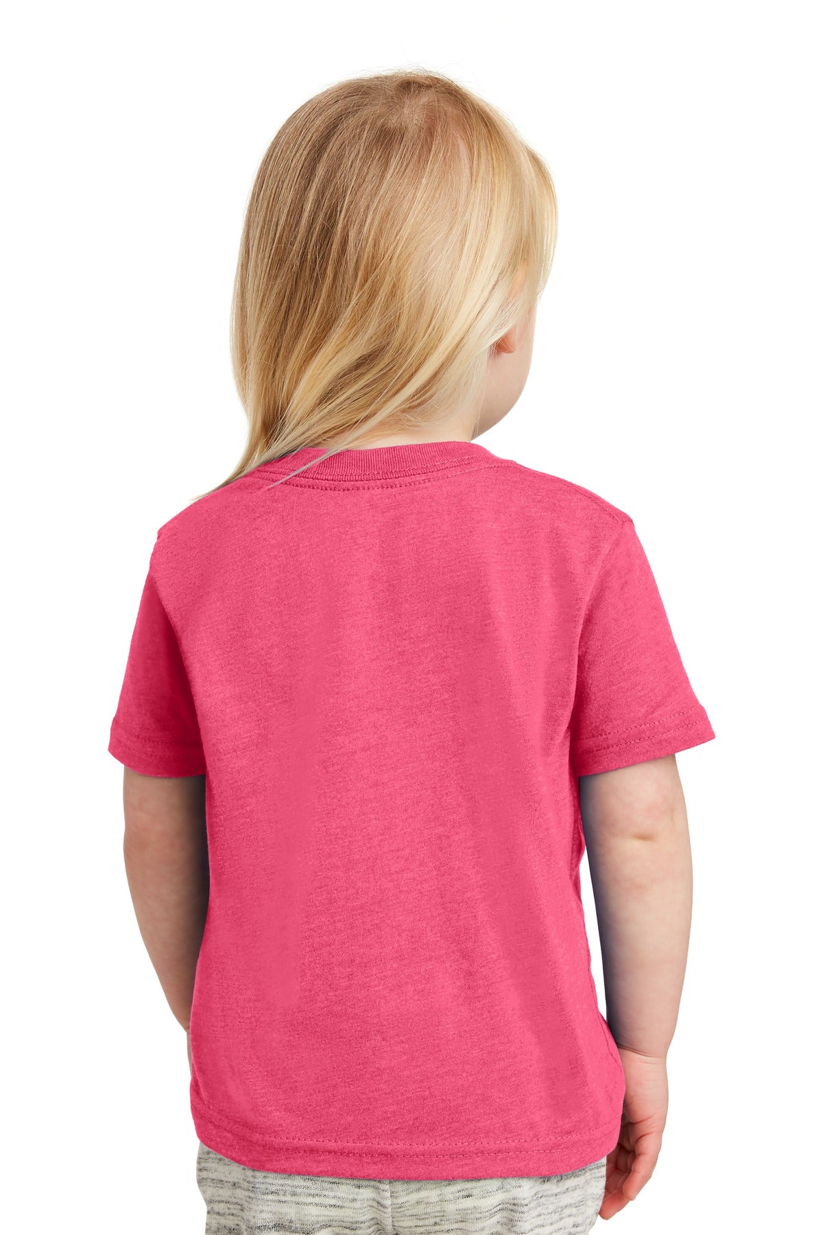 Rabbit Skins Toddler Fine Jersey Tee - Vintage Hot Pink