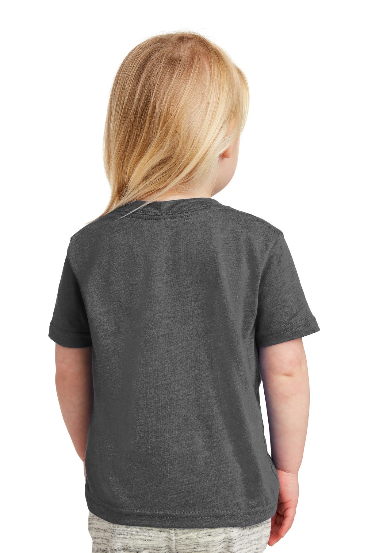 Rabbit Skins Toddler Fine Jersey Tee - Vintage Smoke