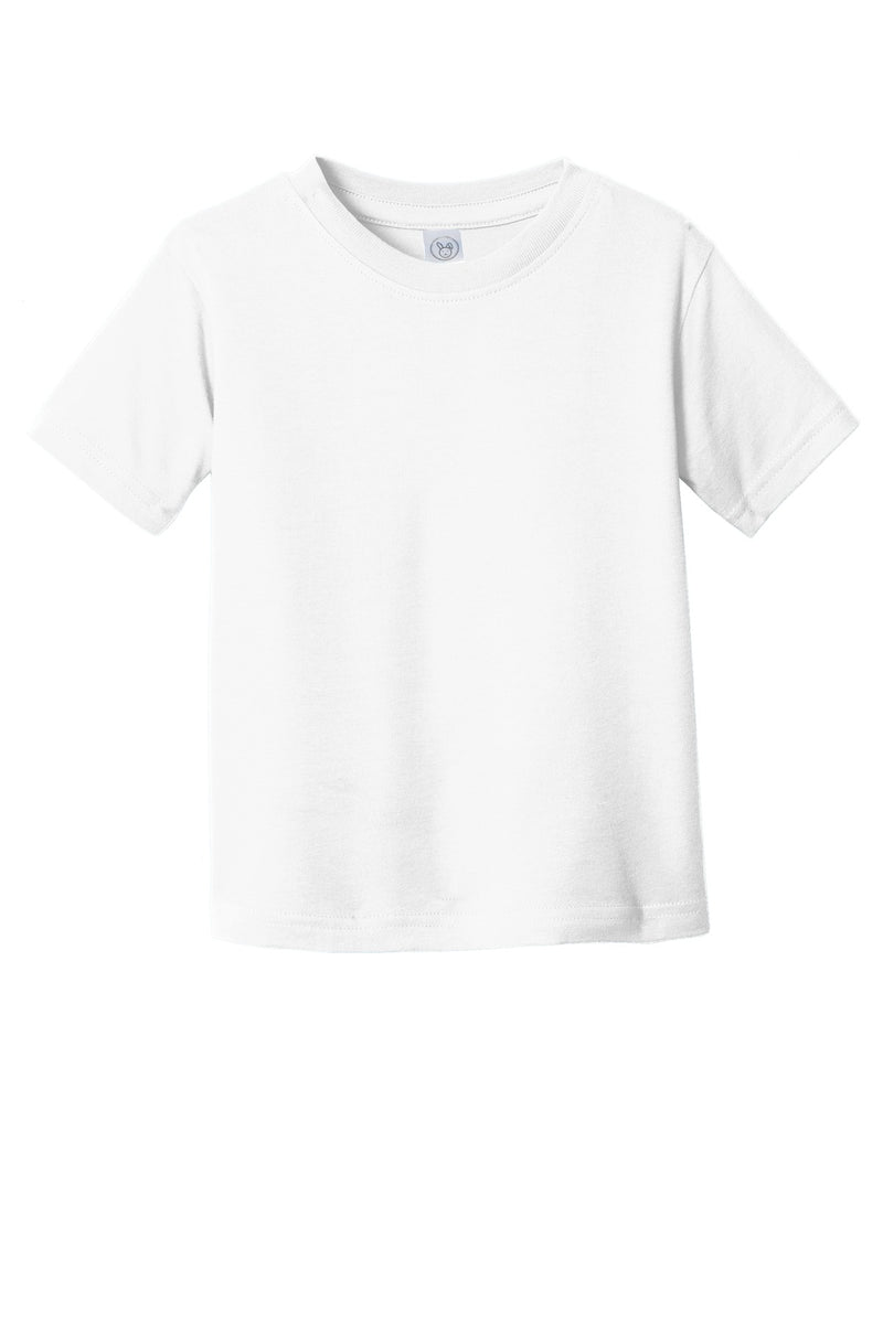 Rabbit Skins Toddler Fine Jersey Tee - White
