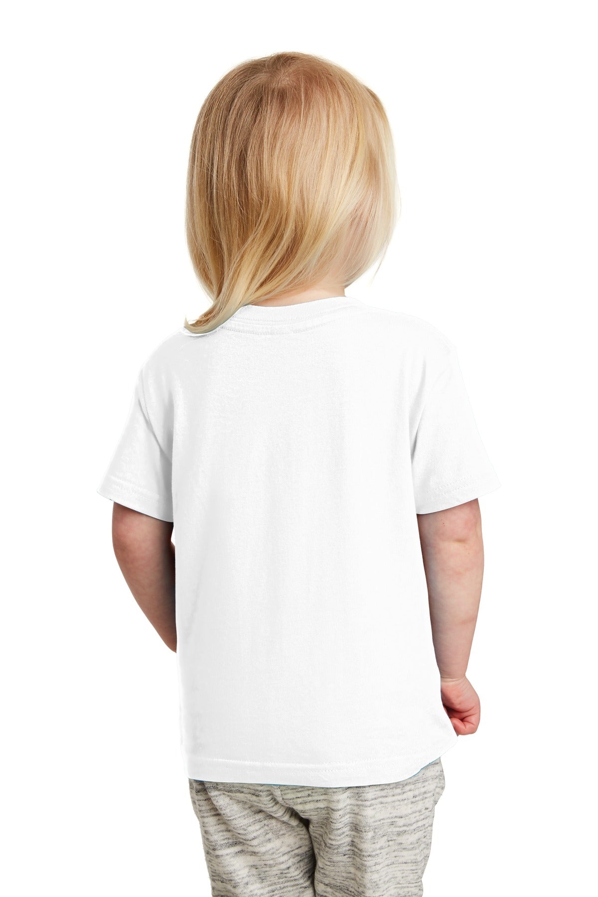 Rabbit Skins Toddler Fine Jersey Tee - White