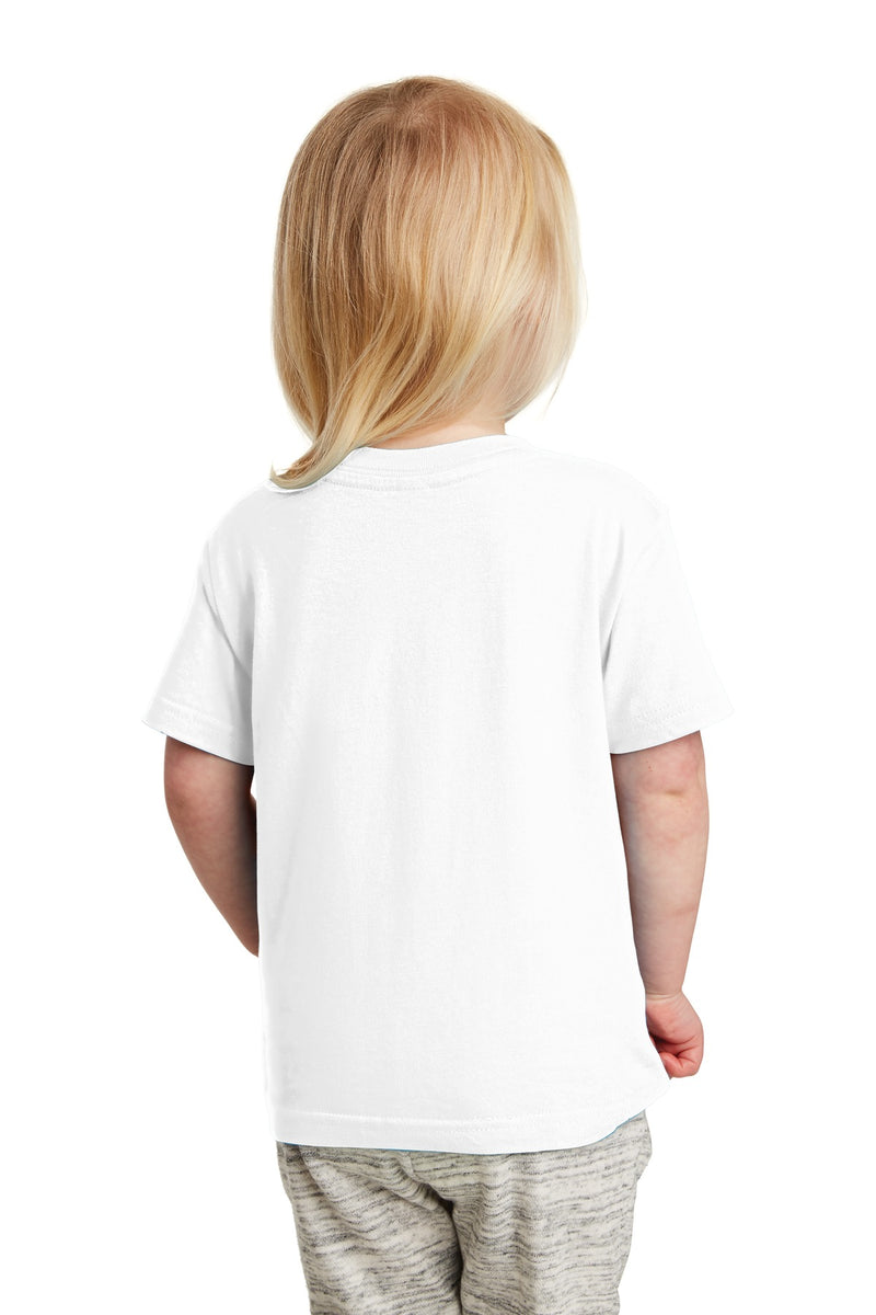 Rabbit Skins Toddler Fine Jersey Tee - White