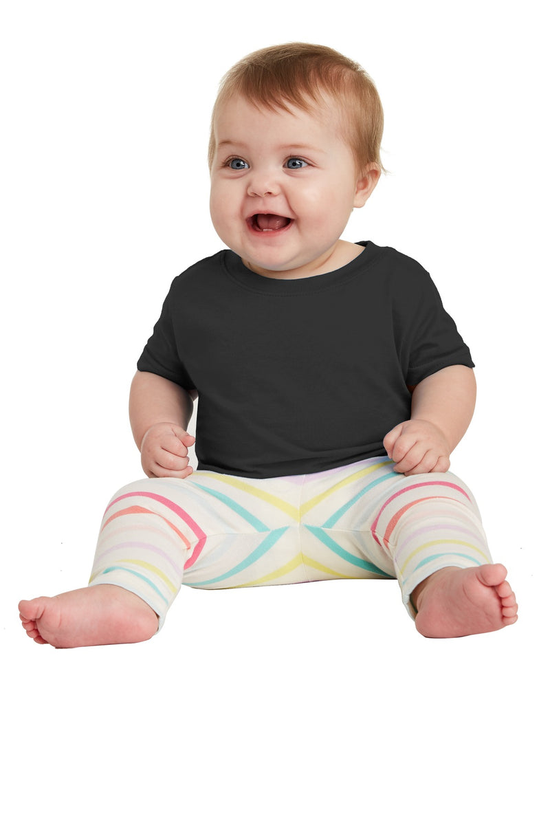 Rabbit Skins Infant Fine Jersey Tee - Black