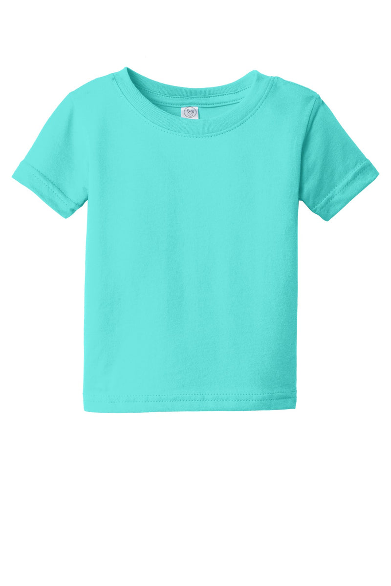 Rabbit Skins Infant Fine Jersey Tee - Caribbean