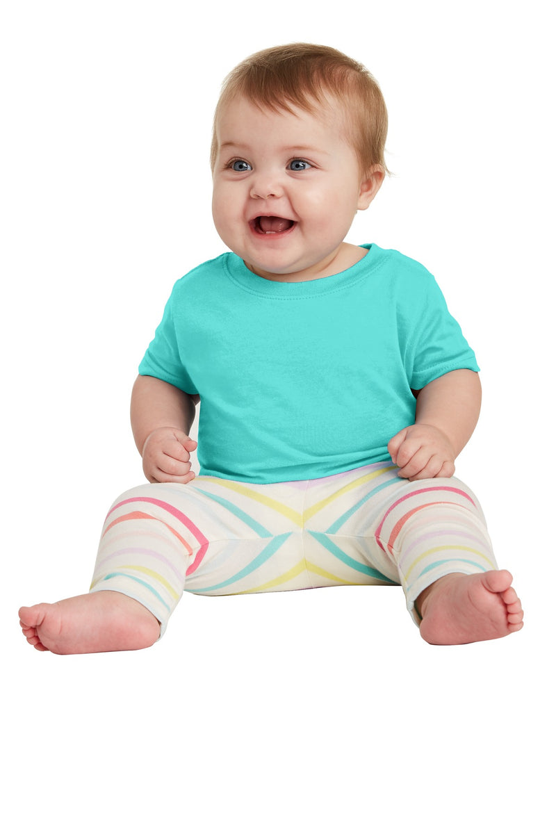 Rabbit Skins Infant Fine Jersey Tee - Caribbean