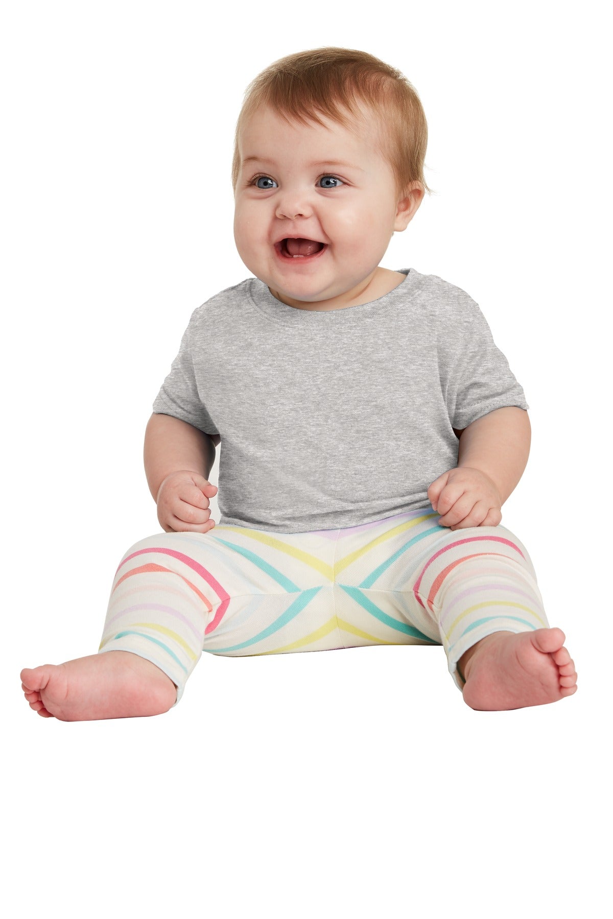 Rabbit Skins Infant Fine Jersey Tee - Heather