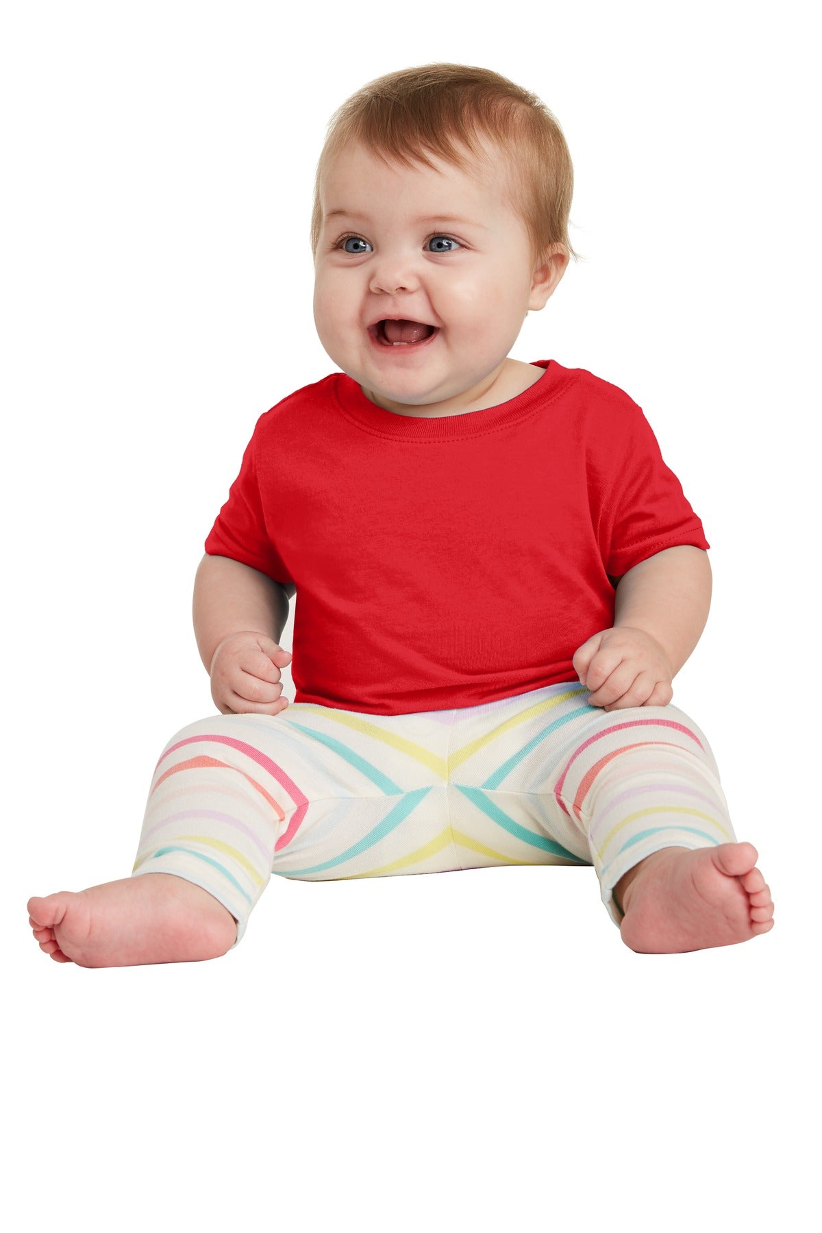 Rabbit Skins Infant Fine Jersey Tee - Red