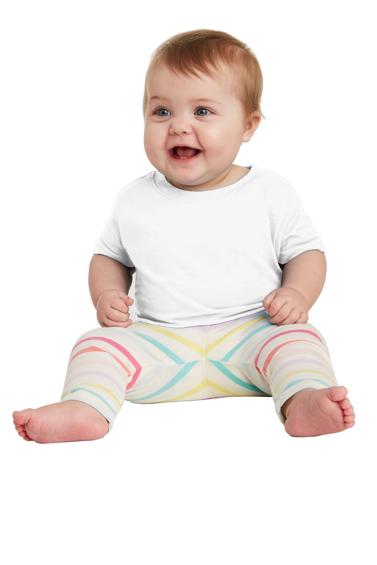 Rabbit Skins Infant Fine Jersey Tee - White