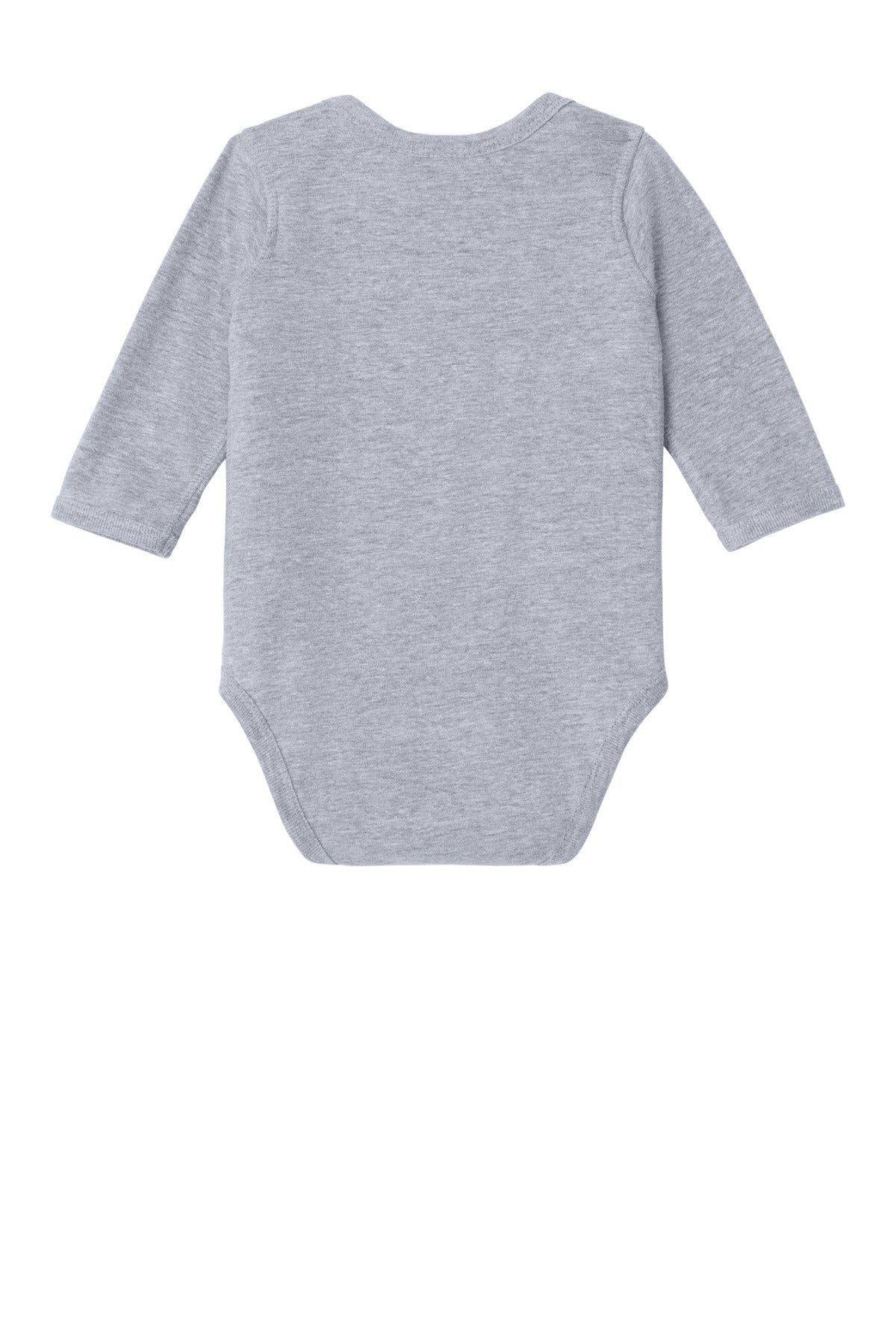 Rabbit Skins Infant Long Sleeve Jersey Bodysuit - Heather