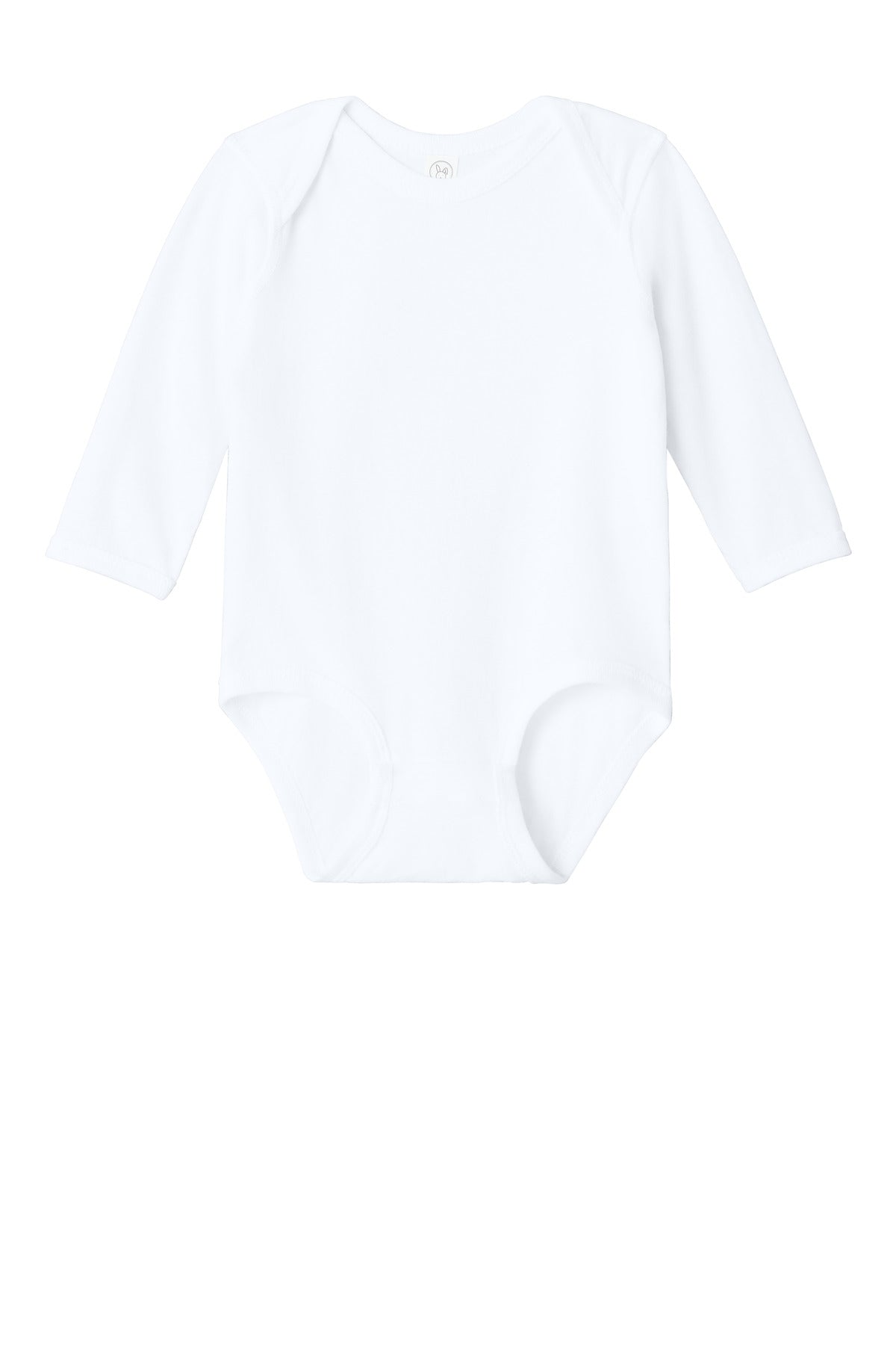 Rabbit Skins Infant Long Sleeve Jersey Bodysuit - White