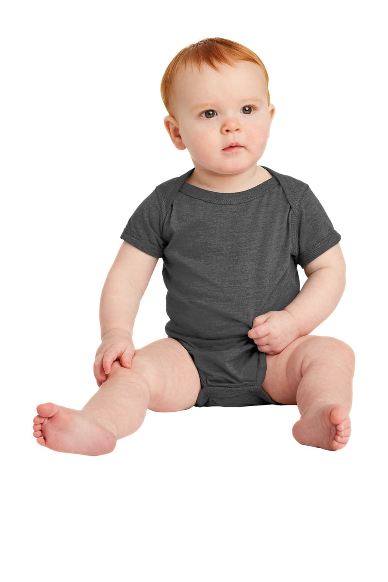 Rabbit Skins Infant Vintage Fine Jersey Bodysuit - Vintage Smoke