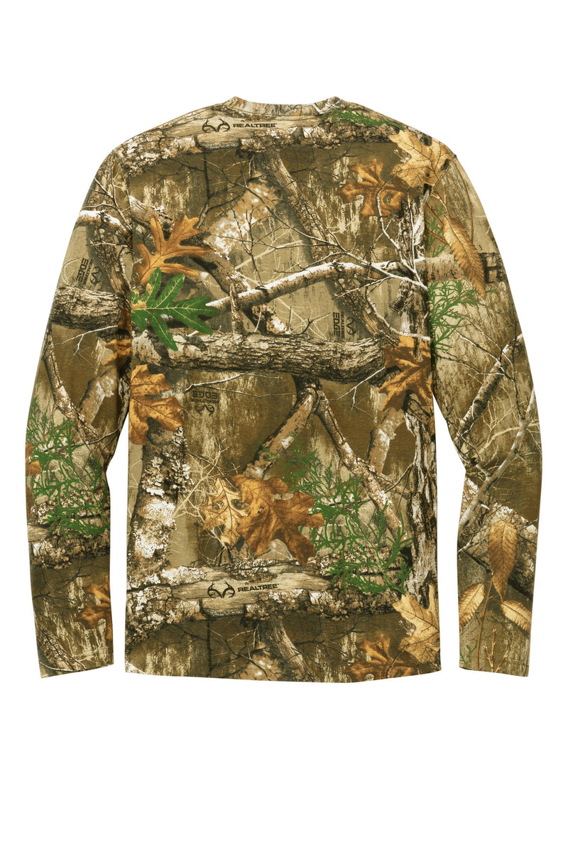Russell Outdoors Realtree Long Sleeve Pocket Tee - Realtree Edge