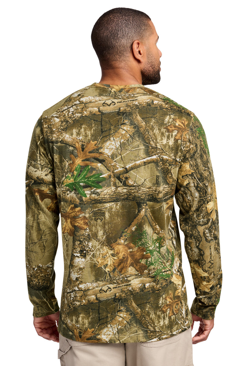Russell Outdoors Realtree Long Sleeve Pocket Tee - Realtree Edge