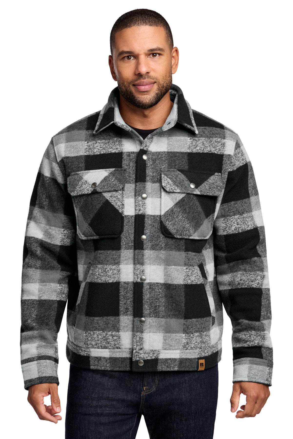 Russell Outdoors Basin Jacket - Deep Black Plaid