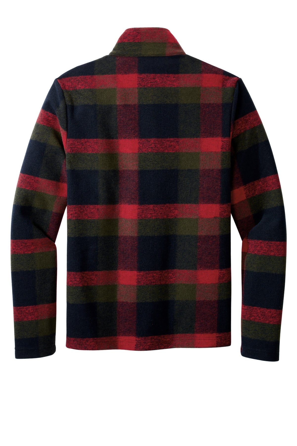 Russell Outdoors Basin Snap Pullover RU551 - Red Plaid