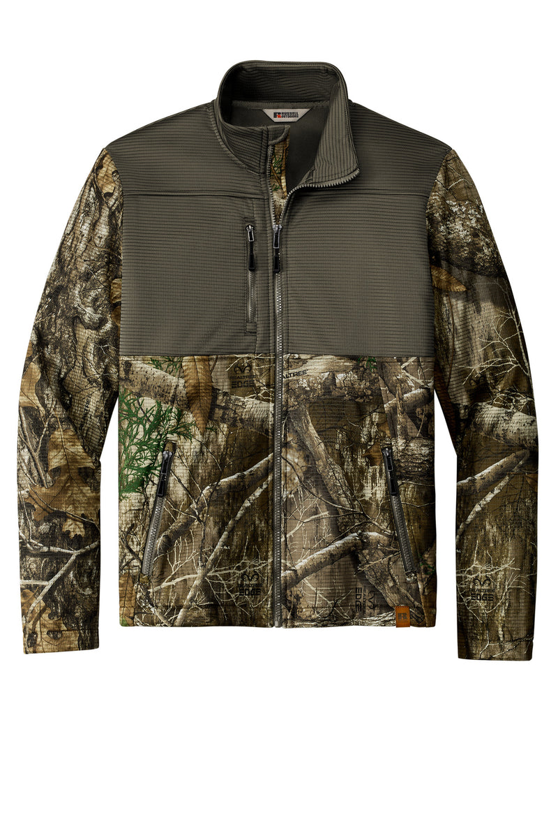 Russell Outdoors Realtree Atlas Colorblock Soft Shell - Cargo Brown/ Realtree Edge