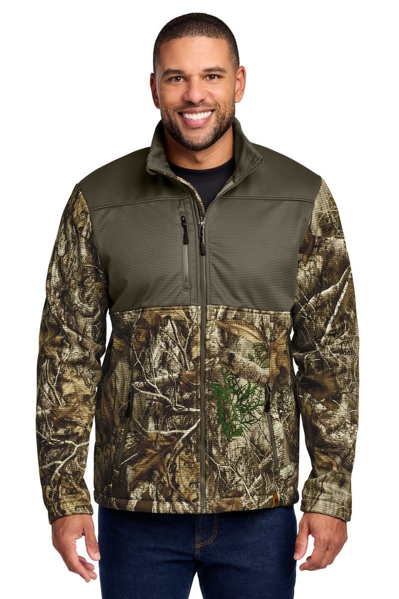 Russell Outdoors Realtree Atlas Colorblock Soft Shell - Cargo Brown/ Realtree Edge