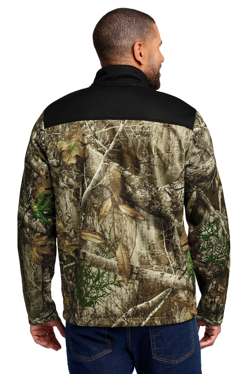 Russell Outdoors Realtree Atlas Colorblock Soft Shell - Deep Black/ Realtree Edge