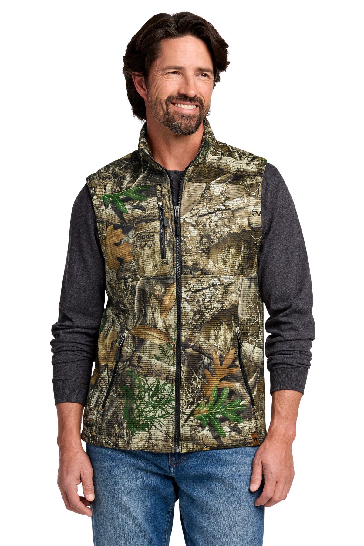 Russell Outdoors Realtree Atlas Soft Shell Vest - Realtree Edge