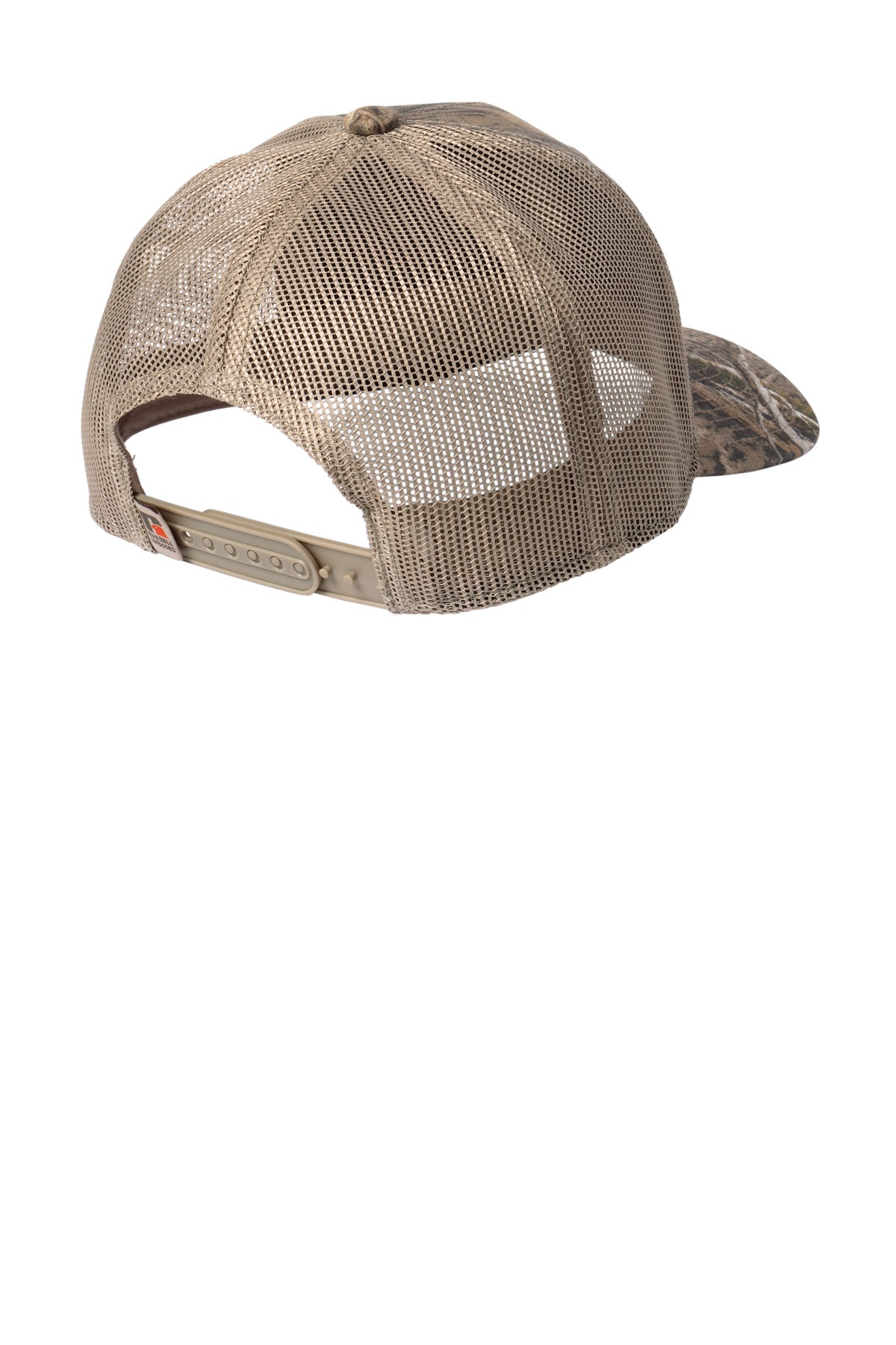 Russell Outdoors Camo Snapback Trucker Cap - Mossy Oak DNA/ Khaki