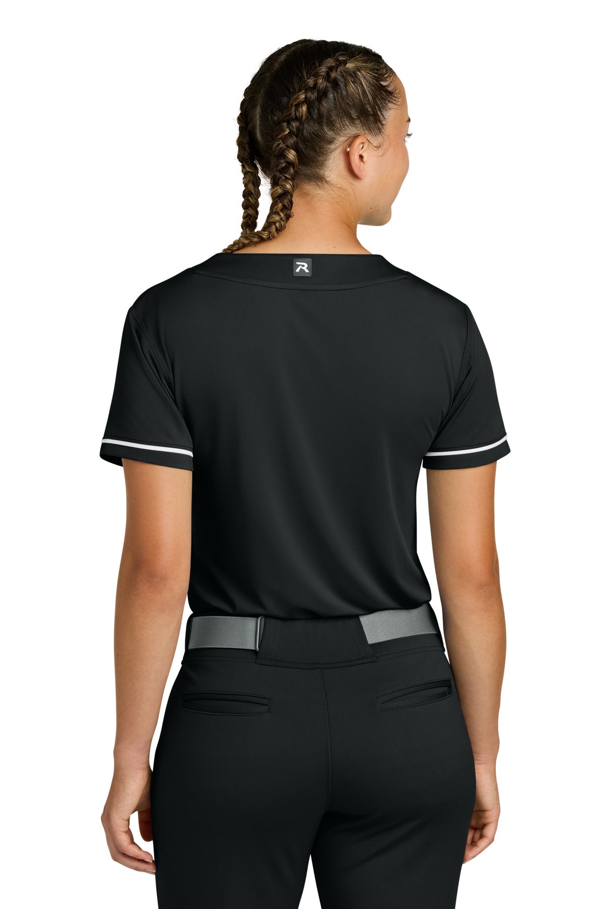 Richardson Women's Select 2-Button Softball Jersey - Black