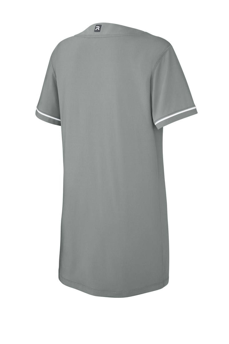 Richardson Women's Select 2-Button Softball Jersey - Grey