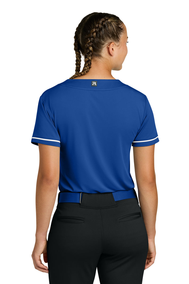 Richardson Women's Select 2-Button Softball Jersey - Royal