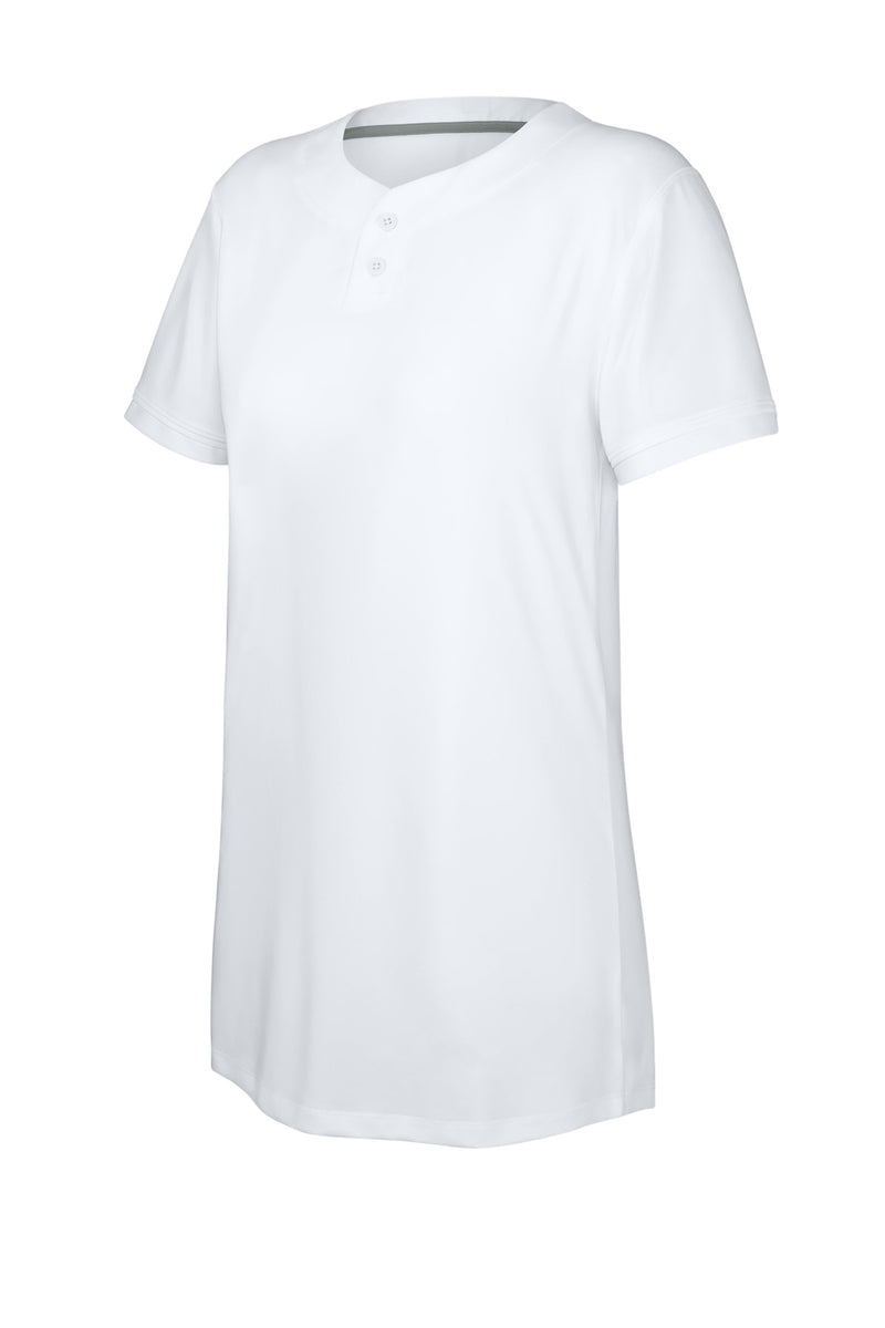 Richardson Women's Select 2-Button Softball Jersey - White