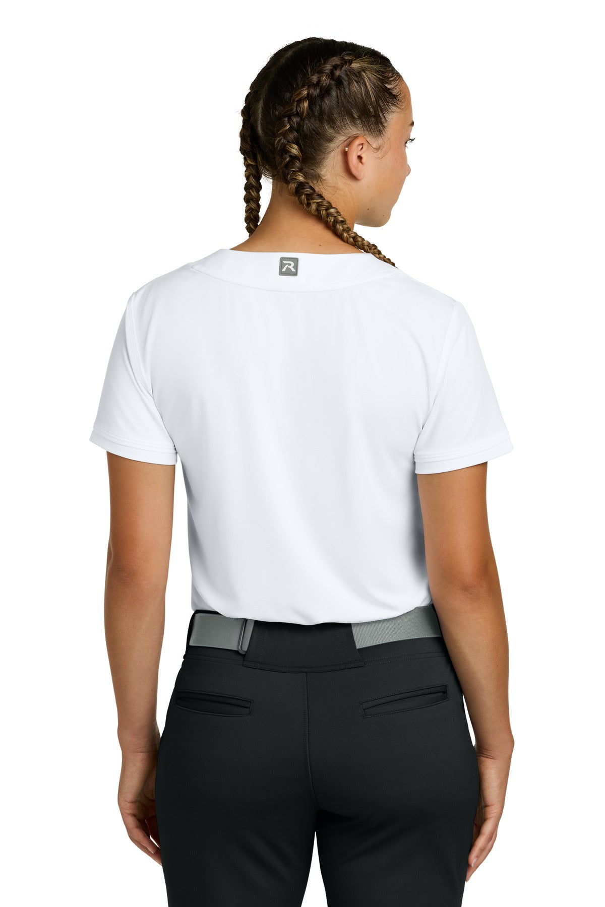 Richardson Women's Select 2-Button Softball Jersey - White