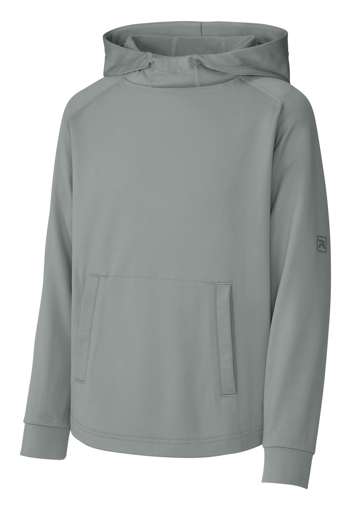 Richardson Youth Charge Performance Fleece Long Sleeve Hoodie - Grey