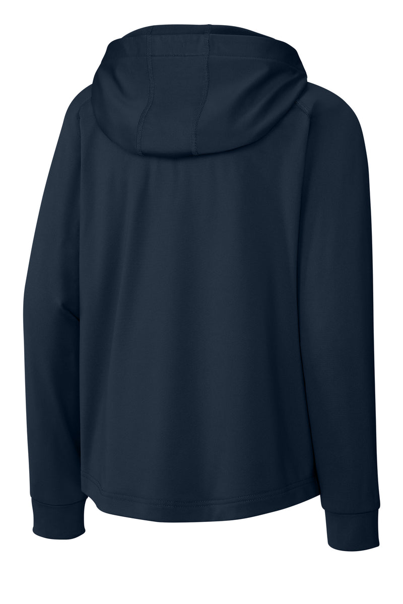 Richardson Youth Charge Performance Fleece Long Sleeve Hoodie - Navy