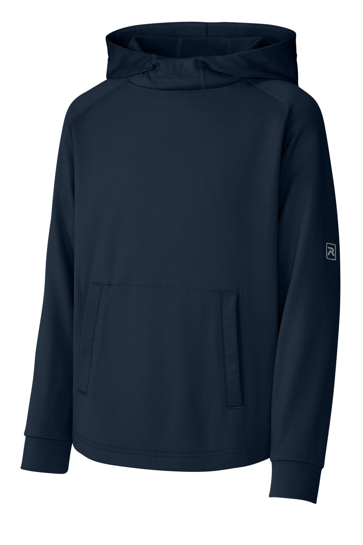 Richardson Youth Charge Performance Fleece Long Sleeve Hoodie - Navy