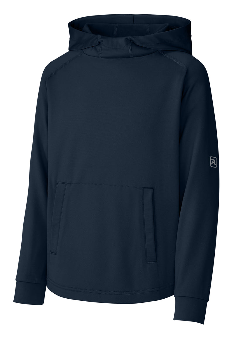 Richardson Youth Charge Performance Fleece Long Sleeve Hoodie - Navy