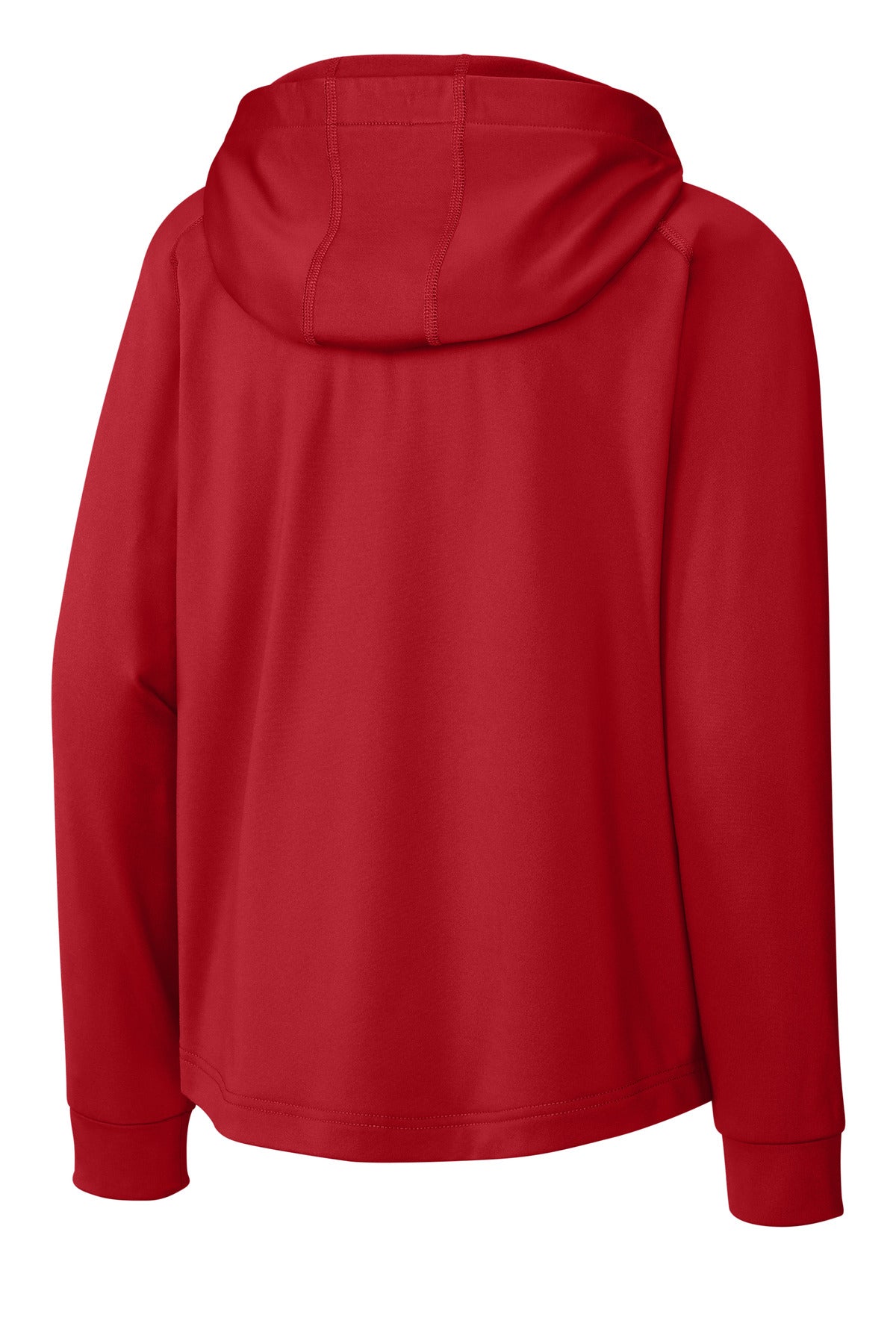 Richardson Youth Charge Performance Fleece Long Sleeve Hoodie - Red