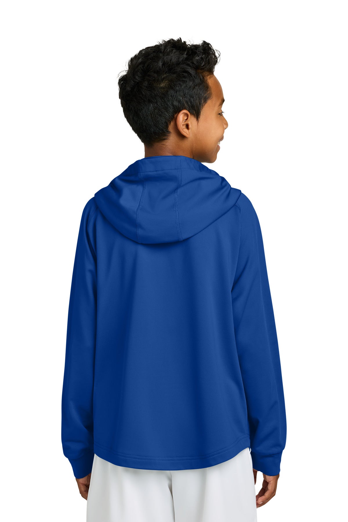 Richardson Youth Charge Performance Fleece Long Sleeve Hoodie - Royal