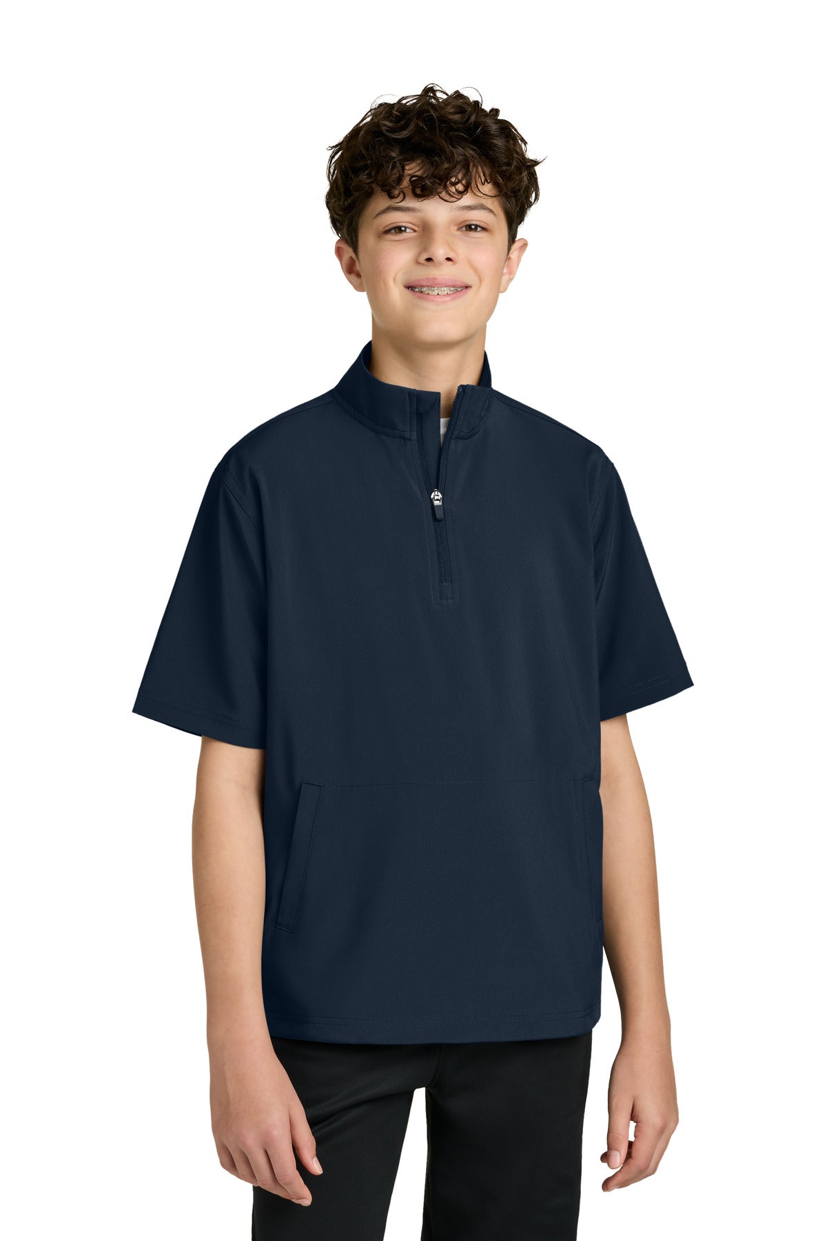 Richardson Youth Barrage Wind Shirt - Navy