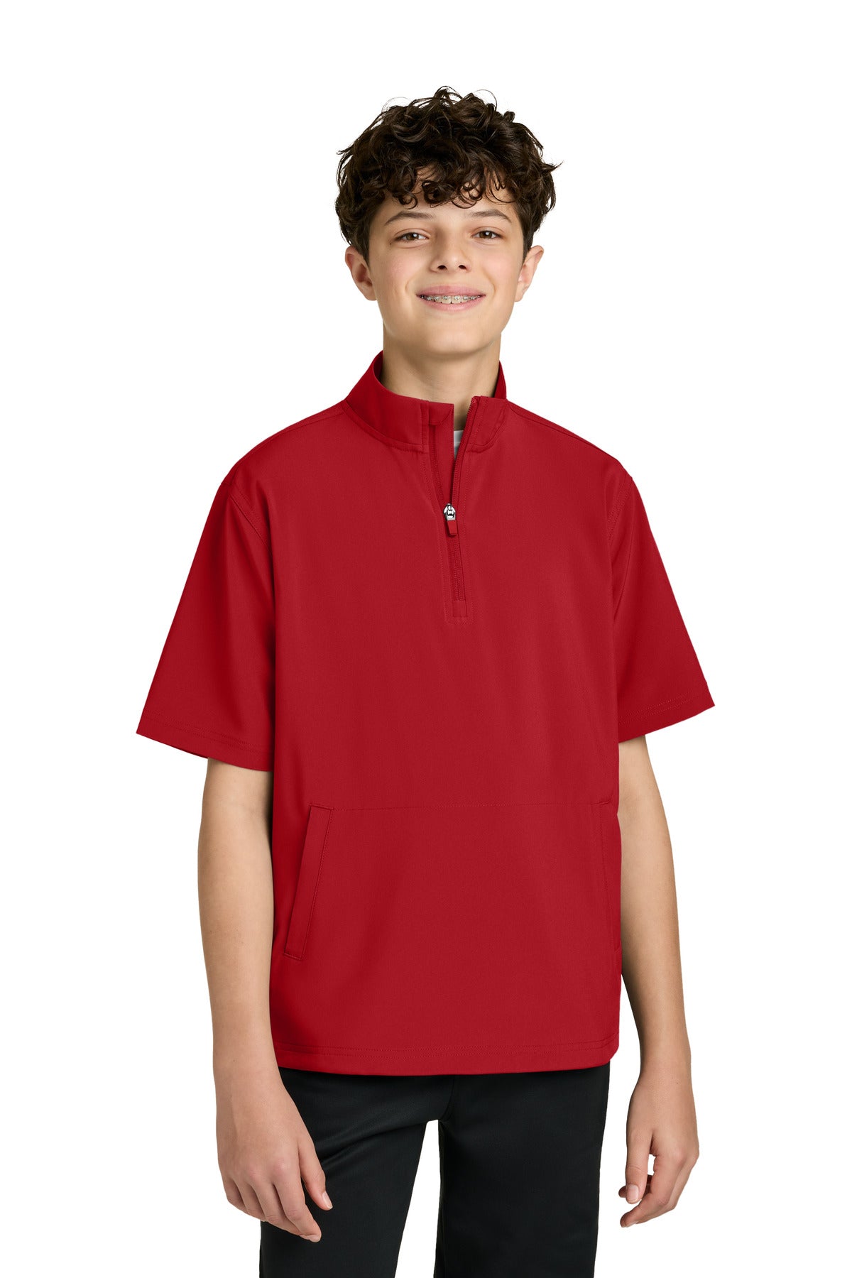 Richardson Youth Barrage Wind Shirt - Red
