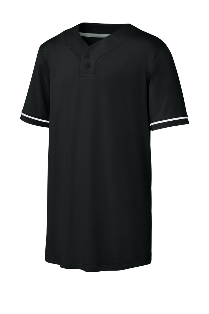 Richardson Youth Select 2-Button Baseball Jersey - Black