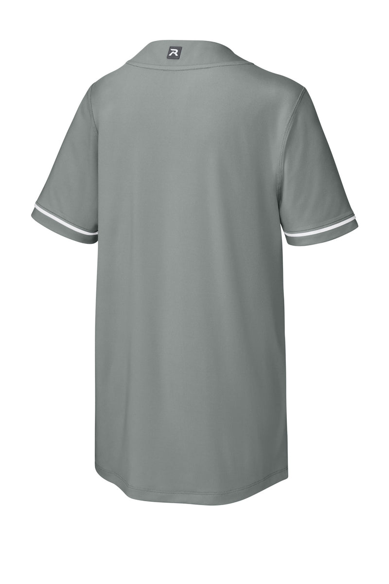 Richardson Youth Select 2-Button Baseball Jersey - Grey