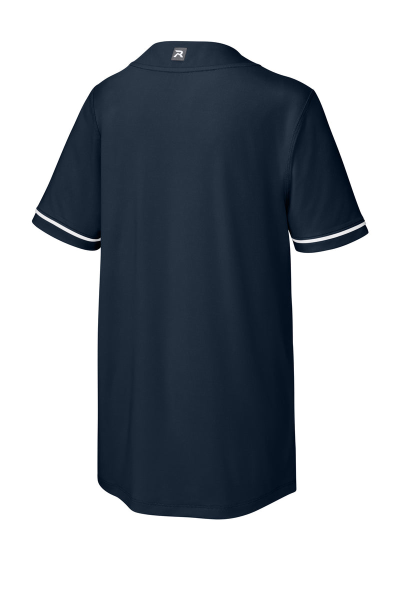 Richardson Youth Select 2-Button Baseball Jersey - Navy