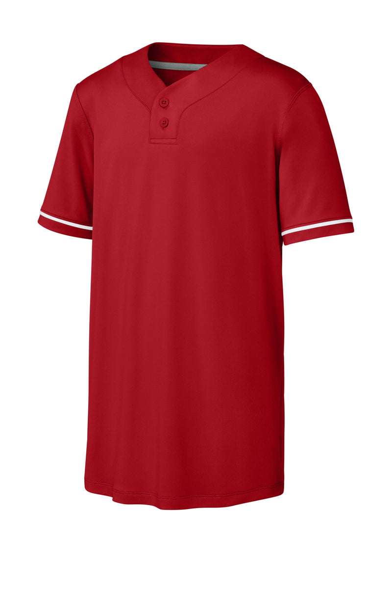 Richardson Youth Select 2-Button Baseball Jersey - Red