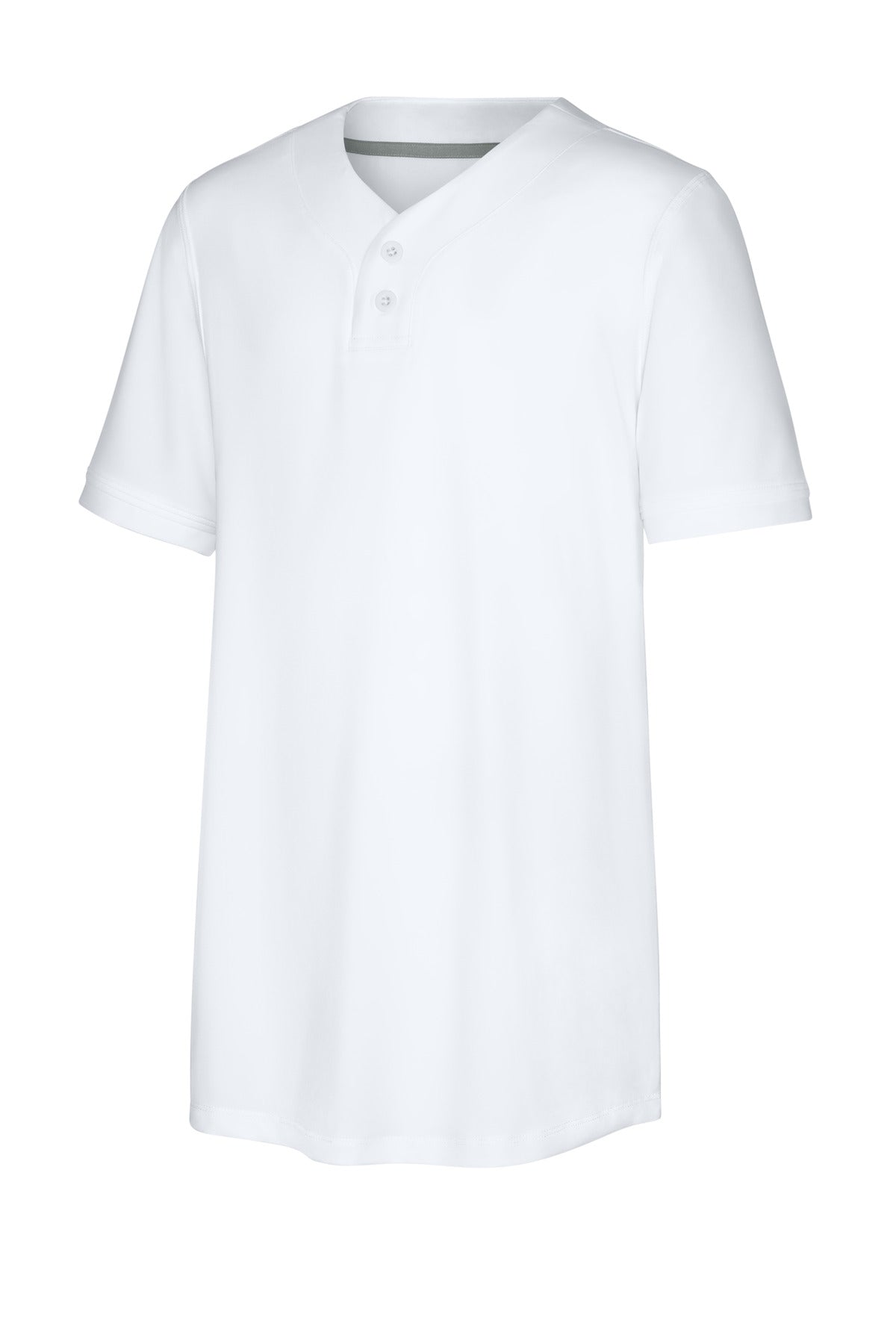 Richardson Youth Select 2-Button Baseball Jersey - White
