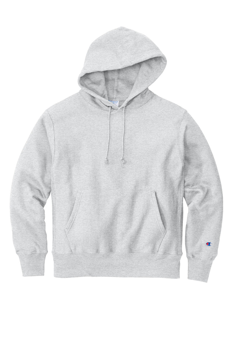 Champion   Reverse Weave   Hooded Sweatshirt - Ash
