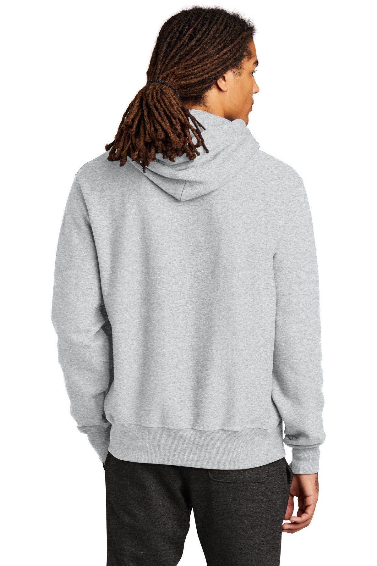 Champion   Reverse Weave   Hooded Sweatshirt - Ash