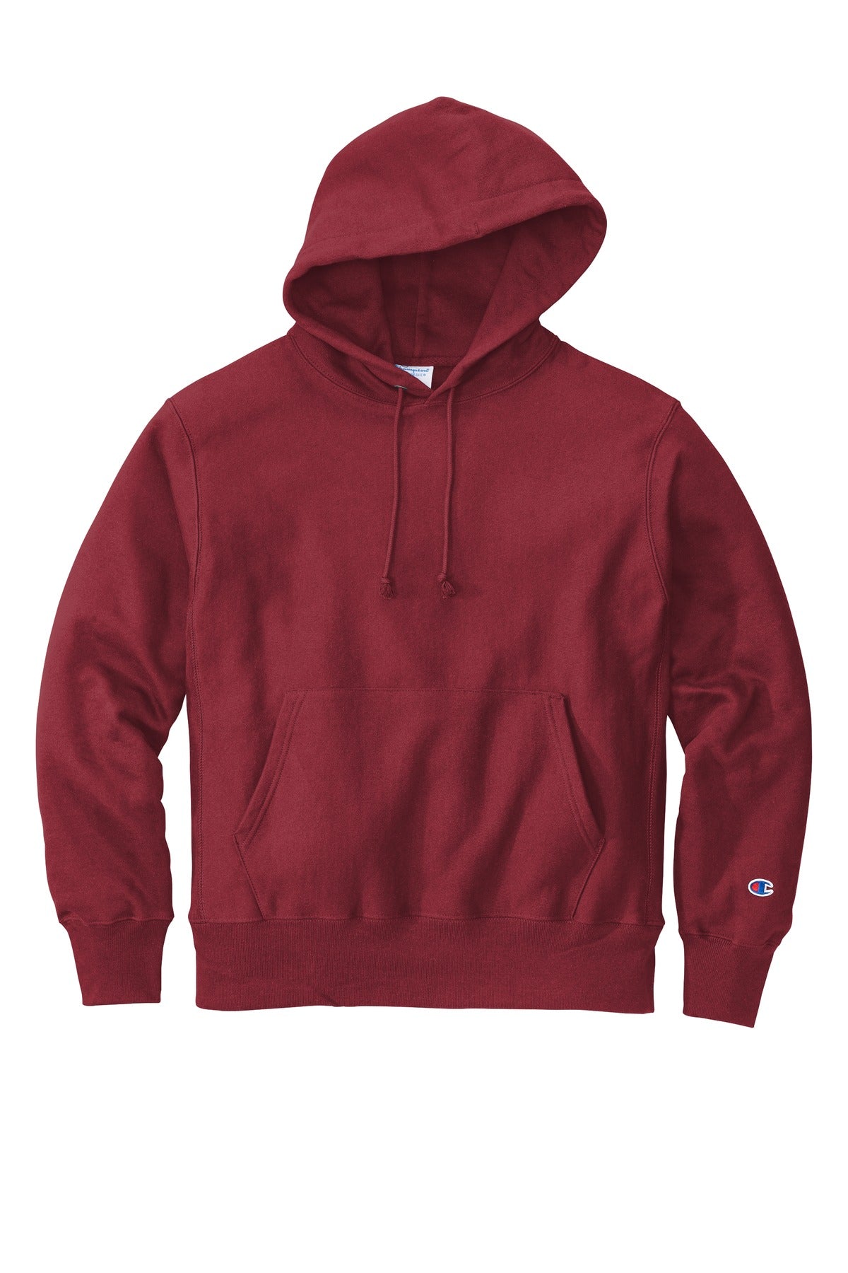 Champion   Reverse Weave   Hooded Sweatshirt - Cardinal