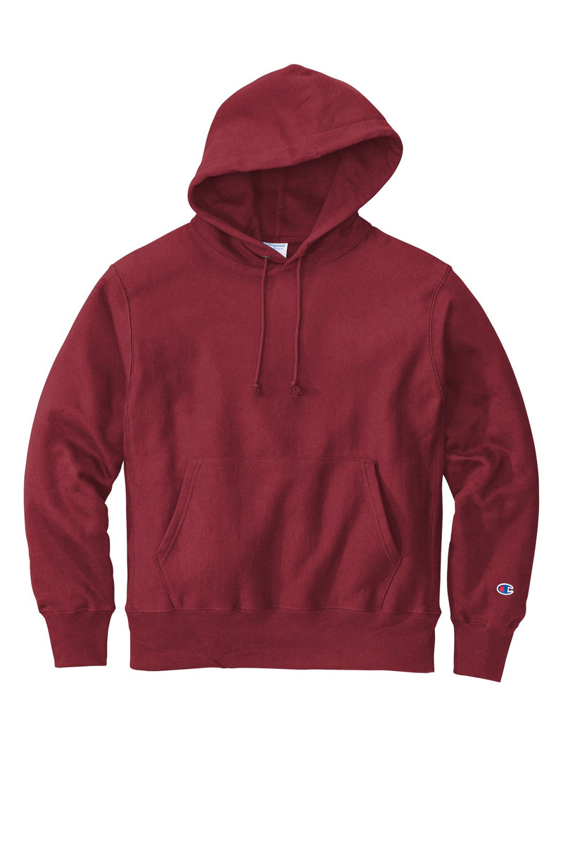 Champion   Reverse Weave   Hooded Sweatshirt - Cardinal
