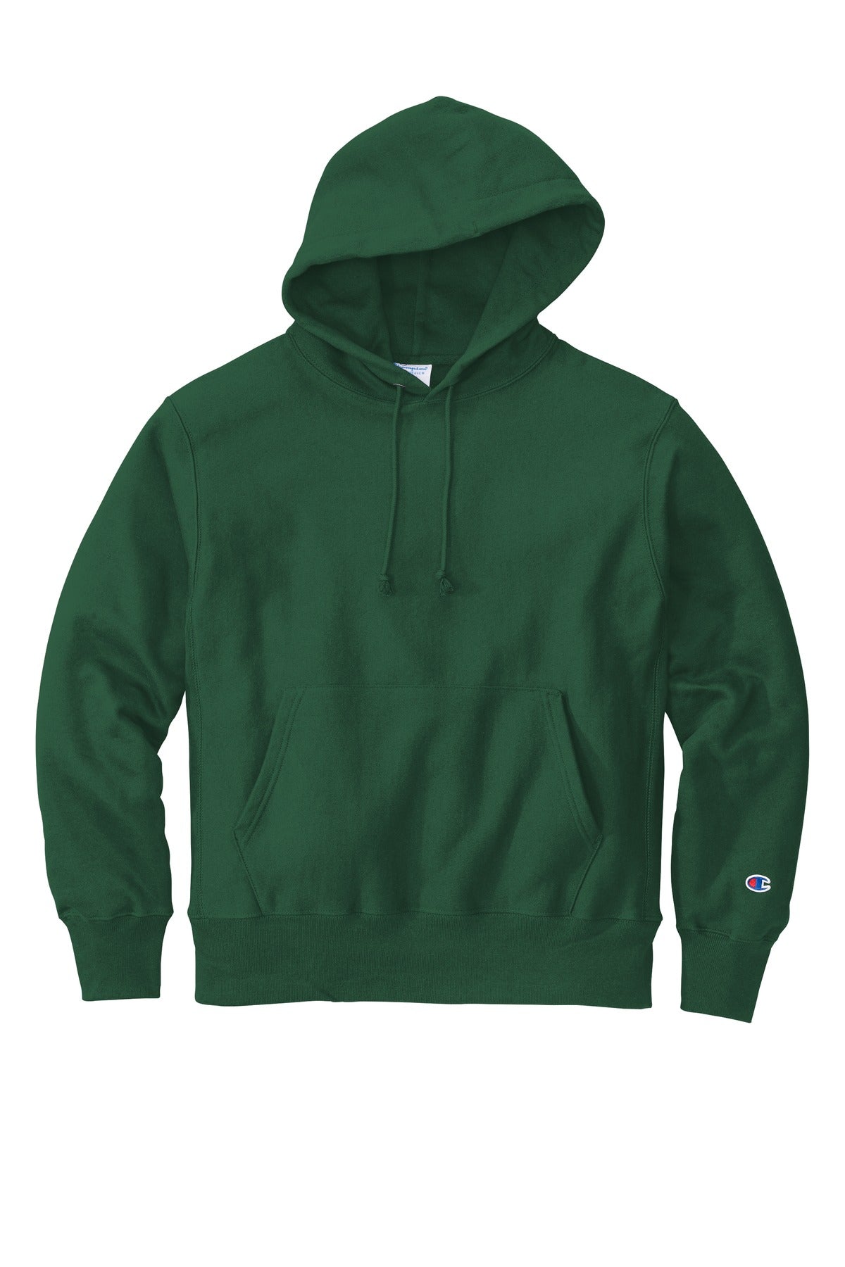 Champion   Reverse Weave   Hooded Sweatshirt - Dark Green