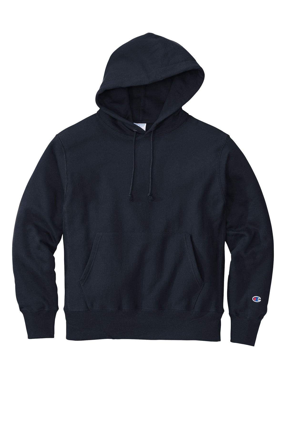 Champion   Reverse Weave   Hooded Sweatshirt - Navy