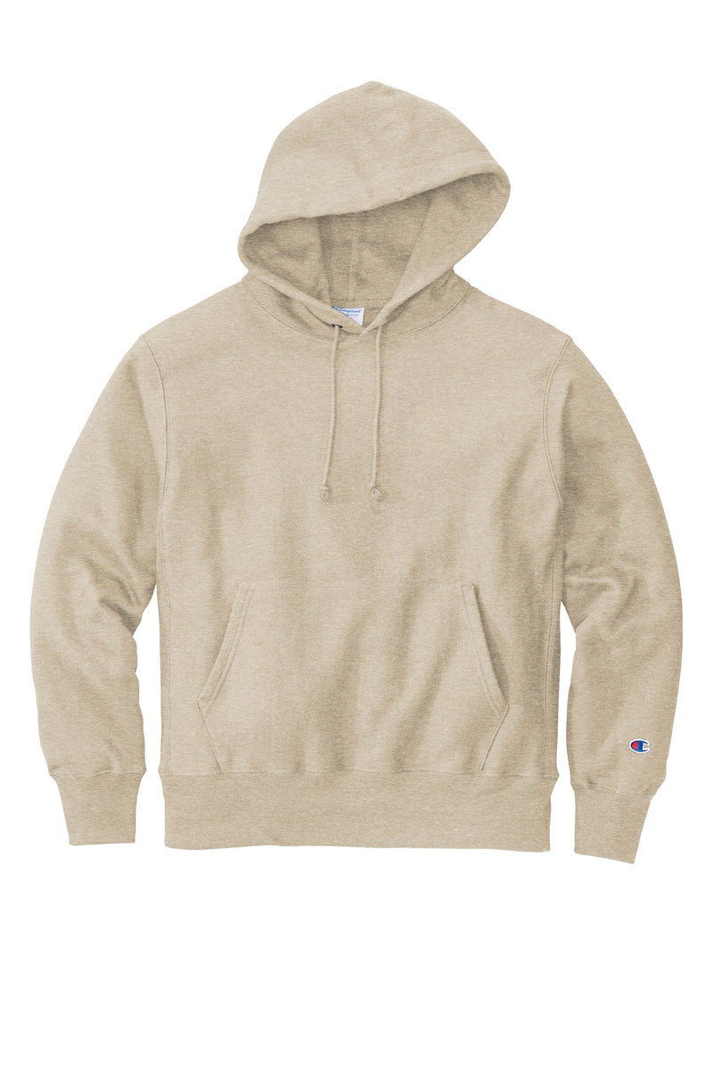 Champion   Reverse Weave   Hooded Sweatshirt - Oatmeal Heather