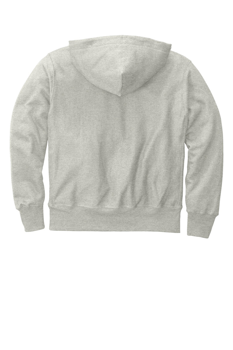 Champion   Reverse Weave   Hooded Sweatshirt - Oxford Grey